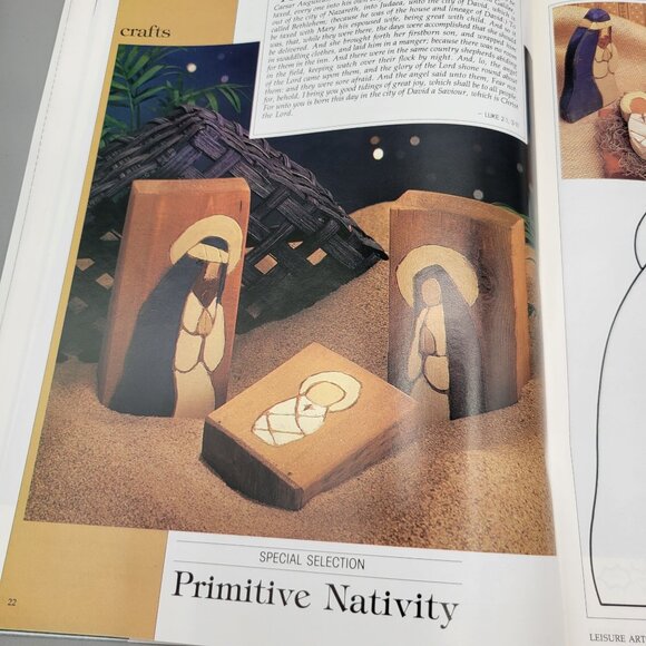 Leisure Arts Craft Book Knit Crochet Paint Projects Cross Stitch - Picture 9 of 10